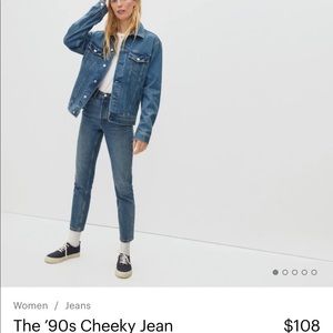 Everlane 90’s Cheeky Jean / size 24 ankle